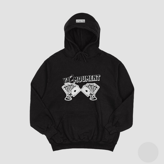 BLACK YA MOUMENT HOODIE